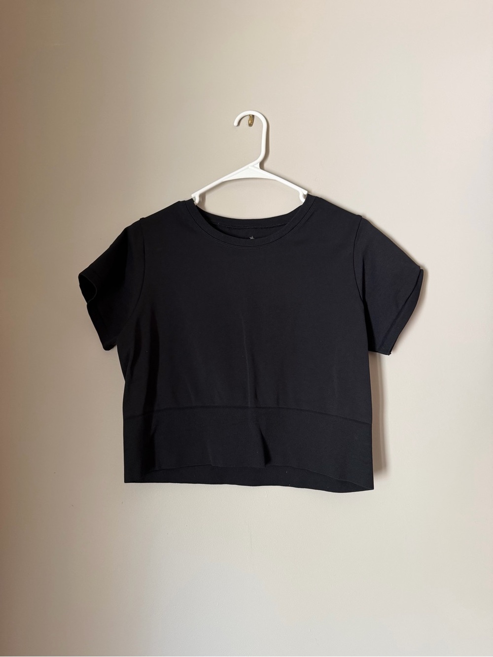 OFFLINE Black Cropped Tee — Women's